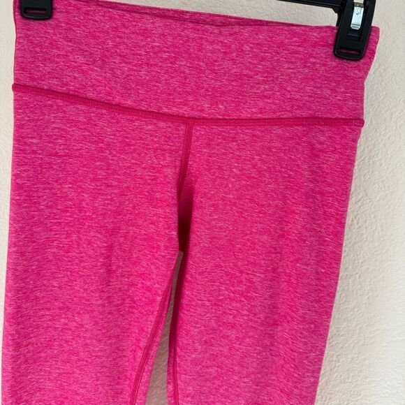 Lululemon Wunder Under Pant Heathered Jewelled Magenta Size 4 - Picture 3 of 10